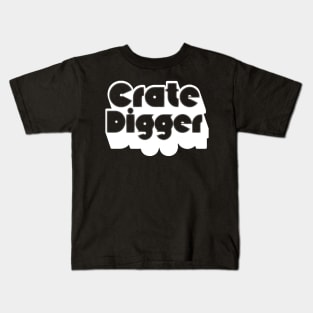 Crate Digger  /// Vinyl Record Junkie Design Kids T-Shirt